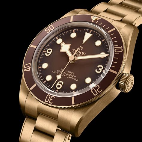 tudor case back|tudor black bay bronze back case.